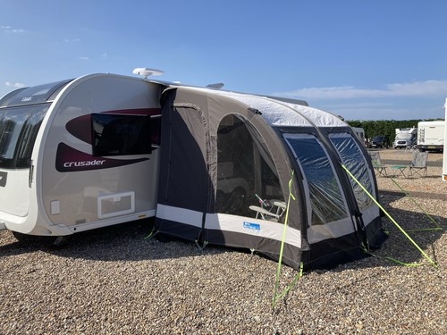 Caravan awning - caravan,