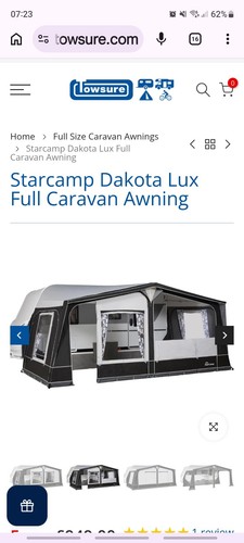 Awning have size 11 - i,